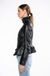 WALK THIS WAY PU MOTO JACKET For Cheap