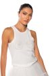 TWIST AND SHOUT TANK TOP IN WHITE Fashion