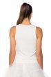 TWIST AND SHOUT TANK TOP IN WHITE Fashion