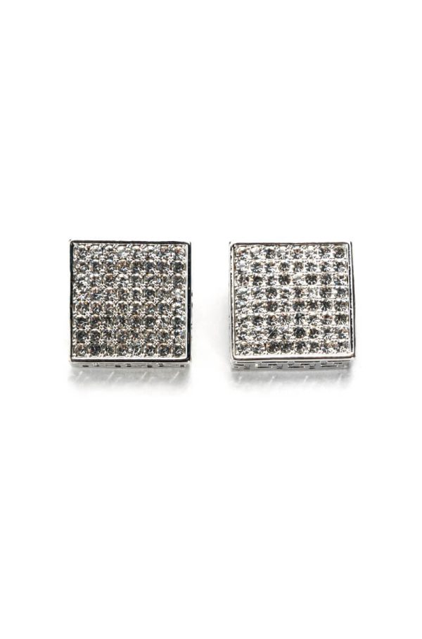 WATCHING YOU WATCHING ME STATEMENT RHINESTONE STUDS Sale