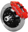 Wilwood Narrow Superlite 6R Dust-Seal Big Brake Front Brake Kit 14in. Red With Wilwood Pro Spindle For Sale