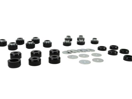 Whiteline 1997-2006 Jeep Wrangler Body Mount Bushing Set Online now