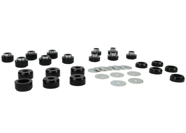 Whiteline 1997-2006 Jeep Wrangler Body Mount Bushing Set Online now