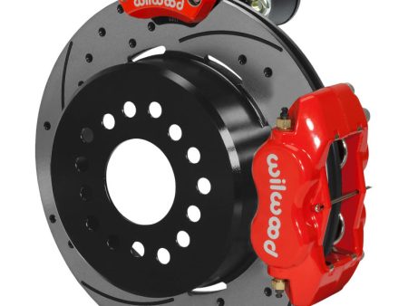 Wilwood EPB FDLI Rear Kit 12.19in. Big Ford - SRP, Red Online Hot Sale