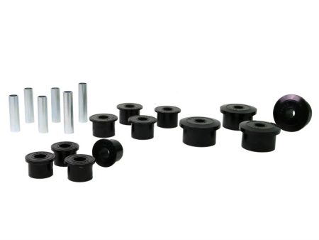 Whiteline 1986-1999 Jeep Cherokee Spring - Eye Front Rear And Shackle Bushing on Sale