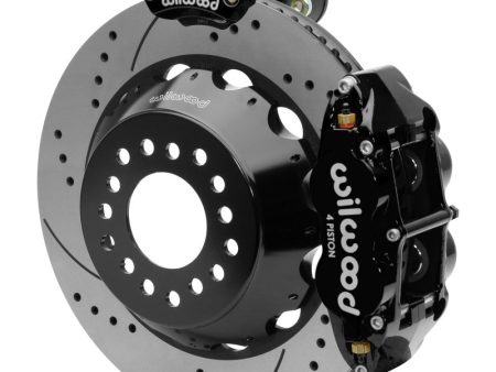 Wilwood Narrow Superlite 4R Rear P-Brk Kit 14.00in Rotor Big Ford New Style 2.50in Offset - SRP Online