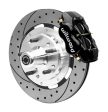 Wilwood 55-57 Chevrolet Bel Air Forged Dynalite Front Big Brake Kit - Black Sale