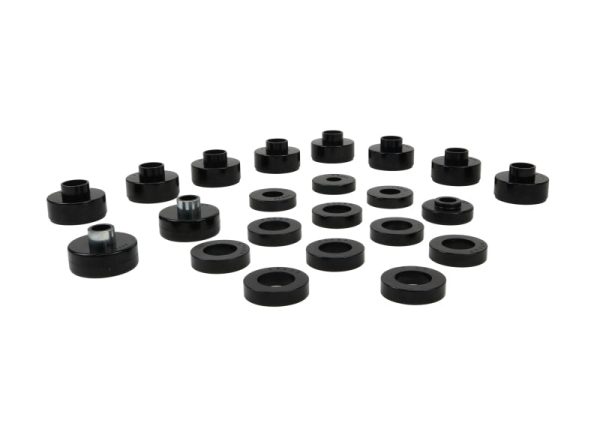 Whiteline 1976-1979 Jeep CJ5 Body Mount Bushing Set Online Sale