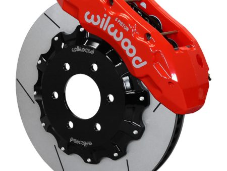 Wilwood TX6R Front Kit 15.50in Rotor w  Lines - Red - 17-19 Ford F150 Raptor Discount