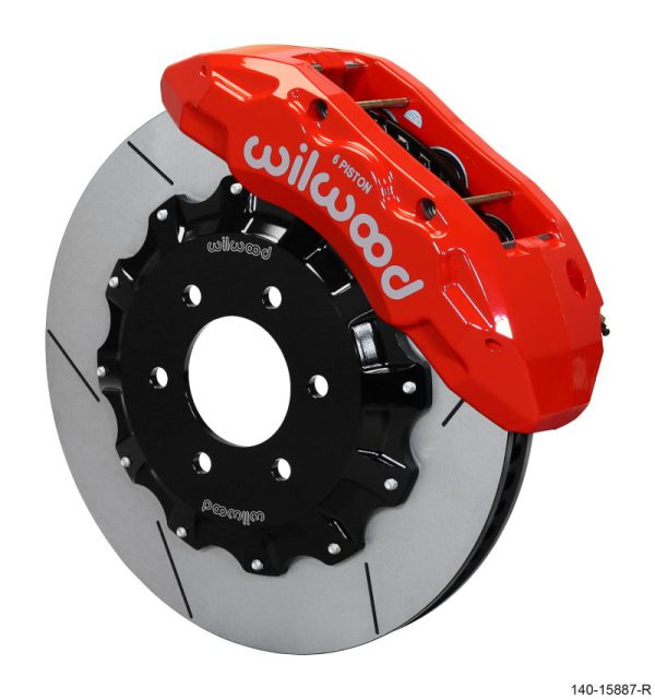 Wilwood TX6R Front Kit 15.50in Rotor w  Lines - Red - 17-19 Ford F150 Raptor Discount