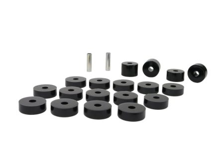 Whiteline 1974-1975 Jeep CJ5 Body Mount Bushing Set For Cheap