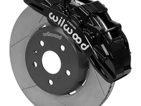 Wilwood SX6R Front Brake Kit 14in Slotted Rotors Black Calipers w  Lines 16-19 Chevrolet Camaro SS For Cheap