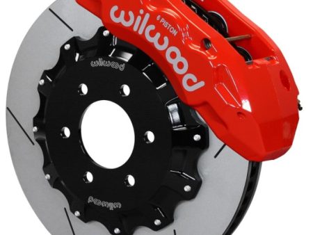 Wilwood TX6R Front Kit 15.50in Rotor w  Lines - Red - 10-14 Ford F150 Raptor Supply