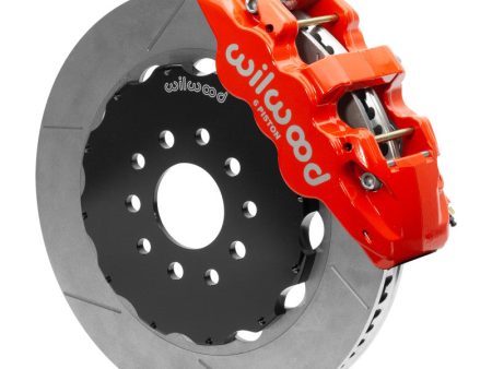 Wilwood AERO6 Front Big Brake Kit 14.00in Rotor Red - 97-13 Chevrolet Corvette C5 C6 Z06 Cheap