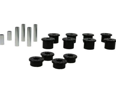 Whiteline 1980-1997 Ford F-250 Spring - Eye Front Rear And Shackle Bushing Supply