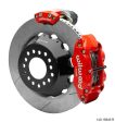 Wilwood Narrow Superlite 4R Rear P-Brk Kit 14.00in Rotor Big Ford New Style 2.50in Offset - Red For Cheap