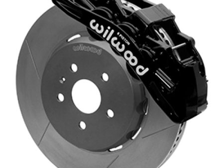 Wilwood SX6R Front Brake Kit 15in Lug Drive Slotted Black w  Lines 10-14 Chevrolet Camaro SS Online Hot Sale