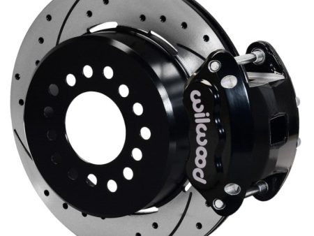 Wilwood D154 Rear 12.19in P-Brake Kit 2.75in-2.81in Offset - Black Supply