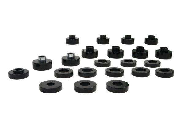 Whiteline 1976-1979 Jeep CJ5 Body Mount Bushing Set Online Sale