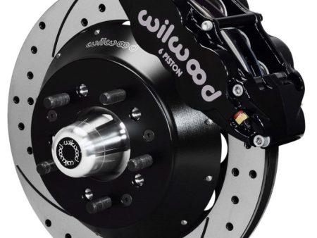 Wilwood Narrow Superlite 6R Dust-Seal Big Brake Front Brake Kit 14in. Drilled w  Wilwood Pro Spindle Discount