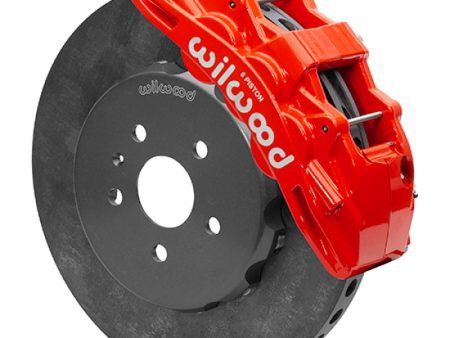 Wilwood SX6R WCCB Carbon-Ceramic 10-14 Chevy Camaro Front Big Brake Kit - Red Online