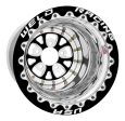 Weld V-Series 15x10   5x4.5 BP   7in. BS Black Wheel - Black Single Beadlock MT Hot on Sale