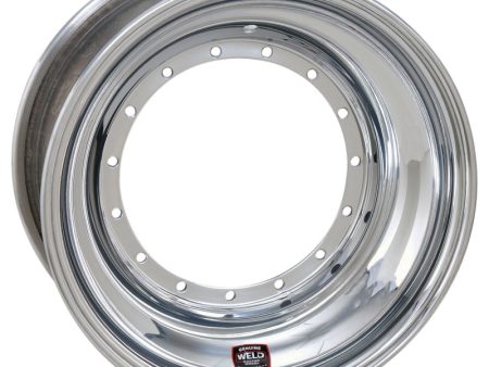 Weld Sprint Direct Mount 15x9   5x9.75 BP   4in. BS Polished Assembly - No Beadlock Hot on Sale