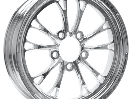 Weld V-Series 1-Piece 15x3.5   5x4.5 BP   2.25in. BS Polished Wheel - Non-Beadlock Hot on Sale