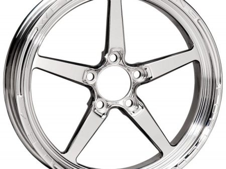 Weld Alumastar 1-Piece 17x4.5   5x4.75 BP   2.25in. BS Polished Wheel - Non-Beadlock on Sale