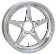 Weld Alumastar 1-Piece 15x3.5   5x4.5 BP   1.75in. BS Polished Wheel - Non-Beadlock on Sale